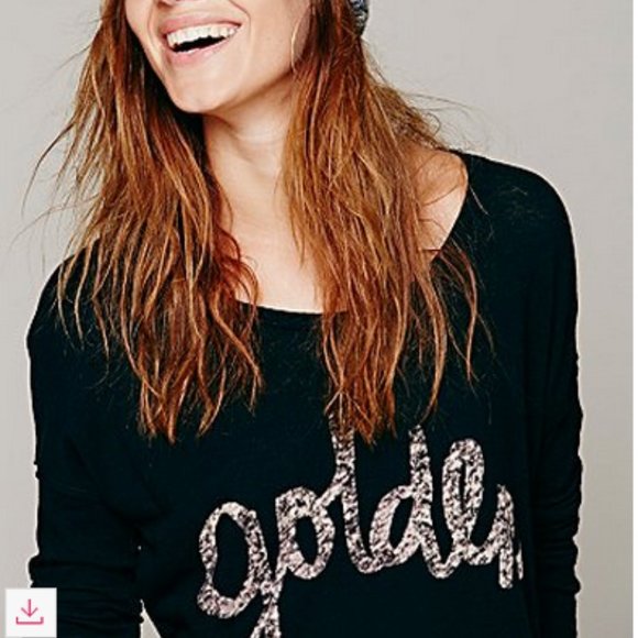 Free People We The Free Easy Graphic Tee Washed M - Picture 7 of 10